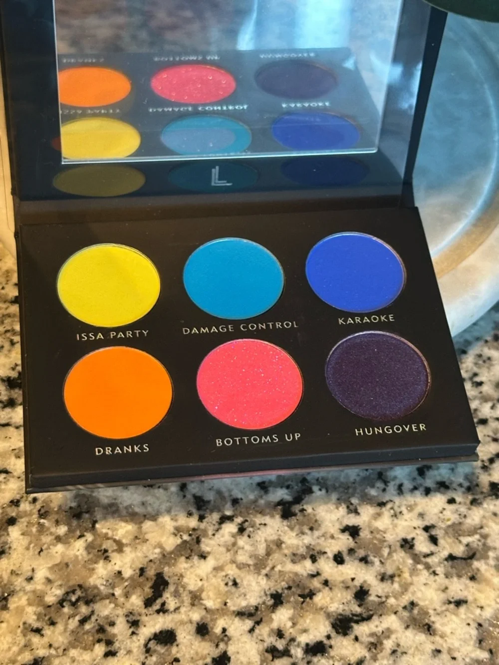 Laura Lee Los Angeles Party Animal Eyeshadow Palette Bold Vibrant Colors NEW